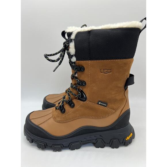 Ugg Adirondack Meridian Boot High Chestnut Gore-Tex 1151830 Women's 6.5 - Picture 2 of 16